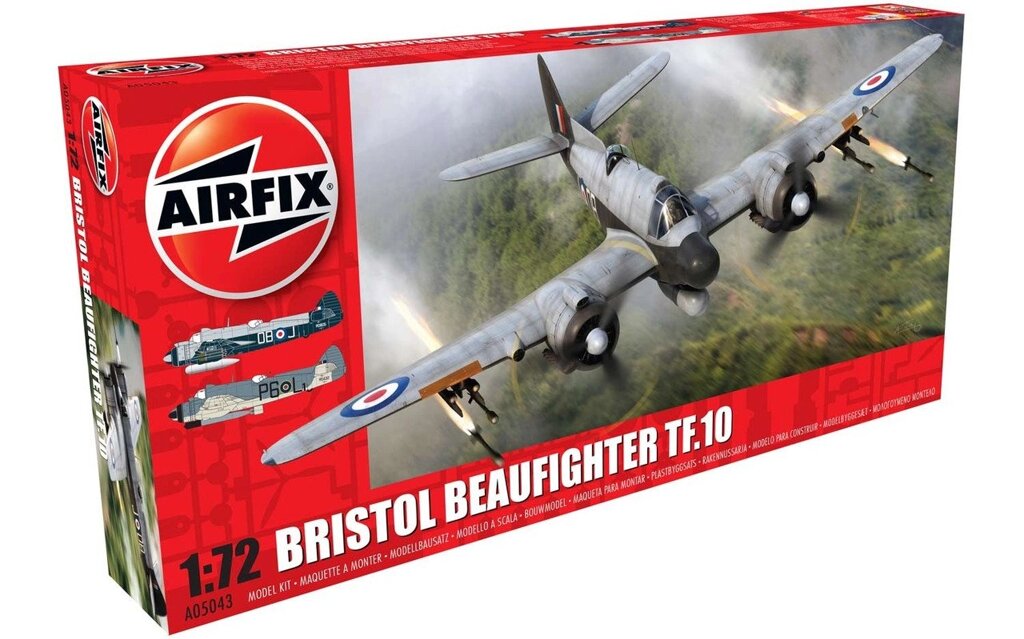 Bristol Beaufighter TF. 10. 1/72 AIRFIX 05043 - переваги