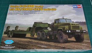 КрАЗ-260Б (з напівпричепом МАЗ / ЧМЗАП-5247Г). Збірна модель в масштабі 1/35