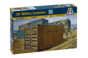 Військовий контейнер. Пластикова модель у масштабі 1/35. ITALERI 6516