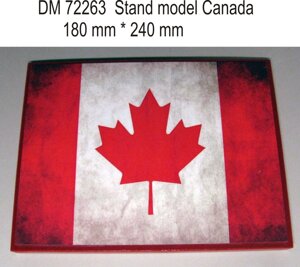 Підставка під моделі (тема - Канада). 1/72 DANMODELS DM72263