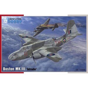 Boston MK. III Intruder. Збірна модель літака. 1/72 SPECIAL HOBBY 72398