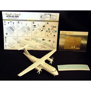 Комплект деталізації для моделі літака ATR 42-500. 1/144 METALLIC DETAILS MD14408