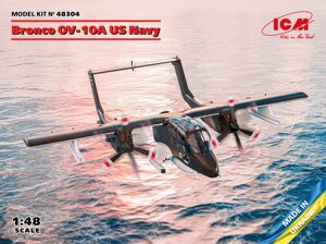 Bronco OV-10A US Navy ВМС США. Збірна модель літака в масштабі 1/48. ICM 48304