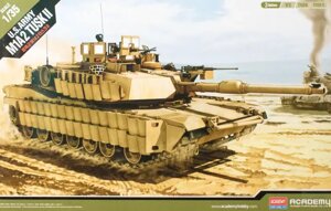 U. S. Army M1A2 TUSK II. Збірна пластикова модель основного американського танка у масштабі 1/35. ACADEMY 13298