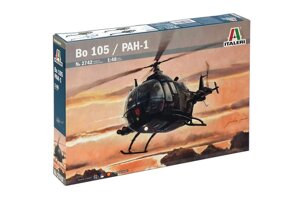 Вертоліт BO 105 / PAH. 1. Збірна модель. 1/48 ITALERI 2742