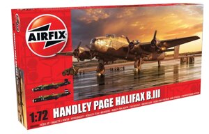 Збірна модель літака HANDLEY PAGE HALIFAX B. III. 1/72 AIRFIX 06008