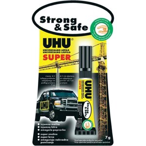 Універсальний контактний секундний клей Супер міцний і надійний, 7 гр. UHU 46960