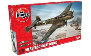 Messerschmitt Bf. 110 C німецький важкий винищувач. 1/72 AIRFIX 03080