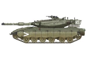 IDF Merkava Mk. IIID. Збірна модель танка у масштабі 1/72. HOBBY BOSS 82916