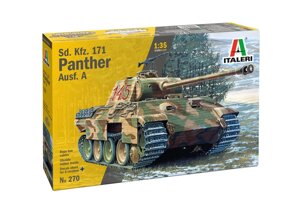 SD. KFZ. 171 PANTHER AUSF. A. Модель танка у масштабі 1/35. ITALERI 270