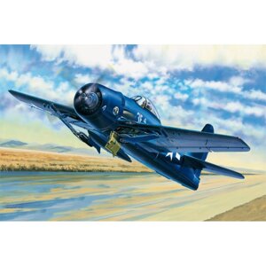 1/48 HOBBY BOSS 80356 - ЗБІРНА ПЛАСТИКОВАЯ МОДЕЛЬ ЛІТАКА F8F-1 Bearcat