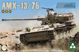 AMX-13/75 2 в 1 I. D. F збірна модель танка TAKOM 2036
