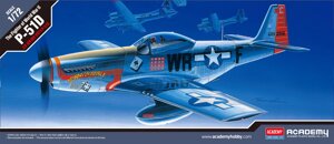 P-51D Mustang. Модель літака у масштабі 1/72. ACADEMY 12485