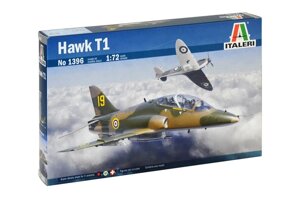 HAWK T1. Збірна модель літака в масштабі 1/72. ITALERI 1396