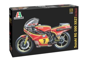 Suzuki RG 500 XR27. Збірна модель мотоцикла у масштабі 1/9. ITALERI 4644