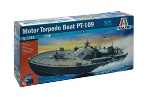 Motor Torpedo Boat PT-109. John Fitzgerald Kennedy. Збірна модель катера в масштабі 1/35. ITALERI 5613