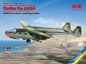 Німецький десантний планер Gotha Go 242А. ICM 48226