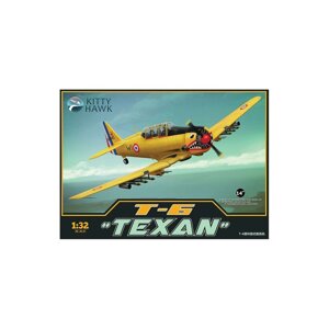 T-6 TEXAN збірна пластикова модель літака. 1/32 Kitty hawk KH32002