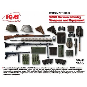 Озброєння і спорядження Німецької піхоти, ІІ МВ. 1/35 ICM 35638
