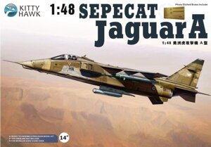 SEPECAT Jaguar A збірна модель ударного винищувача. 1/48 Kitty hawk 80104