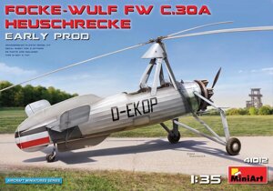 Автожир Focke-Wulf Fw 30 Heuschrecke ранніх випусків. 1/35 MINIART 41012