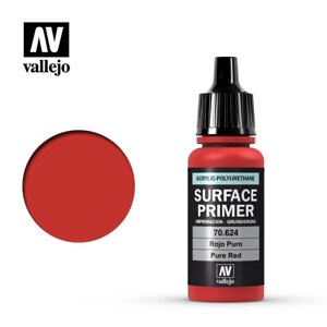 Акрил-поліуретанова грунтовка PURE RED 17 ml. VALLEJO 70624