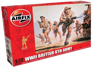 Солдати восьмий британської армії. Друга світова війна. 1/72 AIRFIX 00709