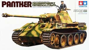 Panther Ausf. A Sd. Kfz. 171. Збірна модель у масштабі 1/35. TAMIYA 35065