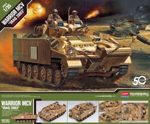 Warrior MCV Iraq 2003. Збірна модель БМП у масштабі 1/35. ACADEMY 13201