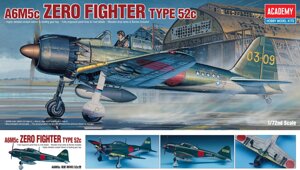 A6M5c Zero Fighter Type 52c. 1/72 ACADEMY 12493