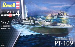 Patrol Torpedo Boat PT-109. Сборная модель американского торпедного катера. 1/72 REVELL 05147