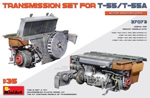 Трансмісія для танка T-55 / T-55A. 1/35 MINIART 37073