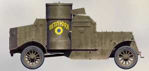 Моделі колісної бронетехнікі WWII в масштабі 1/35