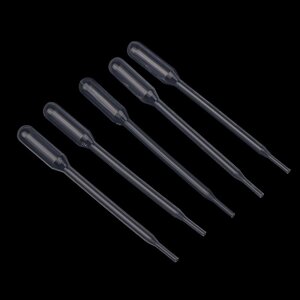 Набір піпеток Пастер для змішування фарби 1мл (5 штук). LABEXPERT