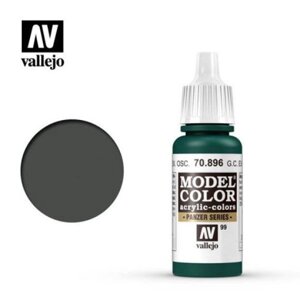 Німецький камуфляж Extra Dark Green Фарба акрилова. 17мл. VALLEJO MODEL COLOR 70896