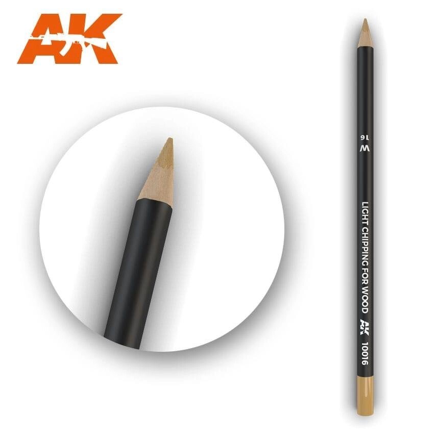 Олівець для ефектів світла рубка по дереву 17 см. AK-INTERACTIVE AK10016 - розпродаж