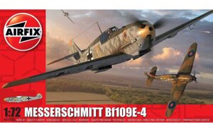 Messerschmitt Bf109E-4. Збірна модель німецького літака. 1/72 AIRFIX 01008A
