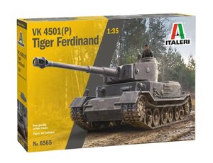 VK 4501 (P) TIGER FERDINAND. Збірна модель в масштабі 1/35. ITALERI 6565