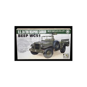 АВТОМОБІЛЬ З зенітний кулемет WC51 3 / 4T. 1/35 AFV CLUB AF35S15