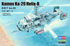 Камов Ка-29 Хелікс-В. Модель вертольота у масштабі 1/72. HOBBY BOSS 87227