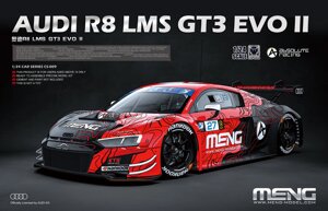 Audi R8 LMS GT3 EVO II Absolute Racing. Збірна модель у масштабі 1/24. MENG CS-009