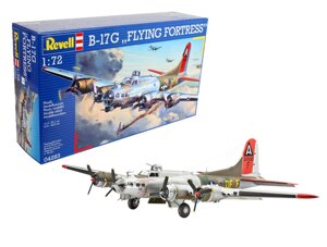 B-17G Flying Fortress. Збірна модель бомбардувальника в масштабі 1/72. REVELL 04283