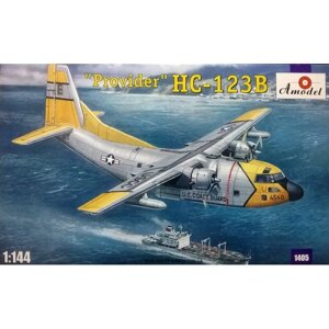 Fairchild HC-123B "Provider" Військово-транспортний літак. 1/144 AMODEL 1405