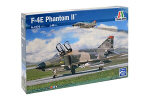 F-4E PHANTOM II. Збірна модель винищувача-бомбардувальника в масштабі 1/48. ITALERI 2770