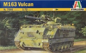 ЗСУ M163 "Vulcan". Збірна пластикова модель. 1/72 ITALERI 7066