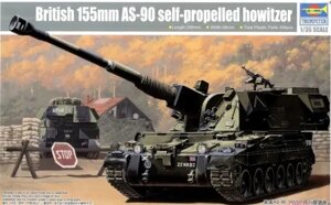 Британська 155-мм самохідна гаубиця AS-90