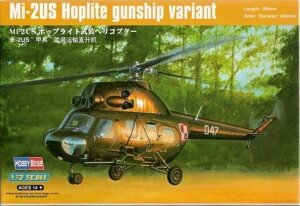 Збірна пластикова модель вертольота Мі-2 УС. 1/72 HOBBY BOSS 87242