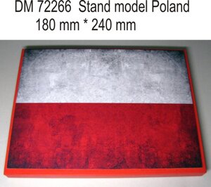 Підставка під моделі (тема - Польща). 1/72 DANMODELS DM72266