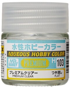 Premium Clear Flat 10 мл. MR. HOBBY H103