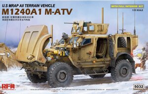 M-ATV MRAP M1024A1. Збірна модель бронеавтомобіля в масштабі 1/35. RFM RM-5032